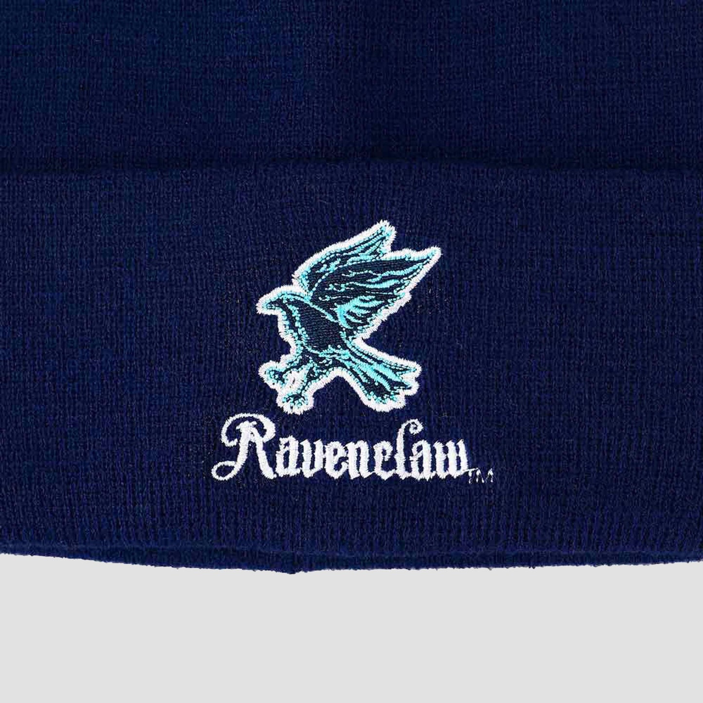Ravenclaw Crest (Harry Potter) Embroidered Blue Beanie Hat