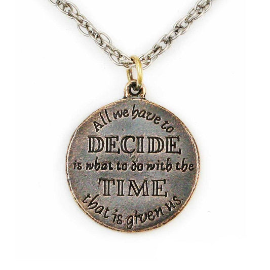 Lord of the Rings Wisdom of Gandalf™ Bronze Pendant