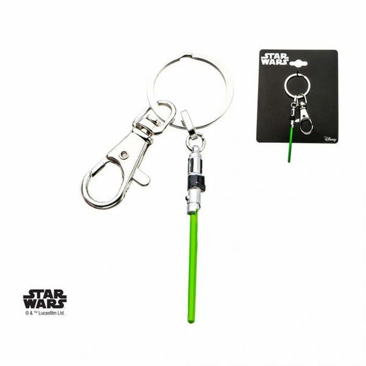 Star Wars Yoda Lightsaber Keychain