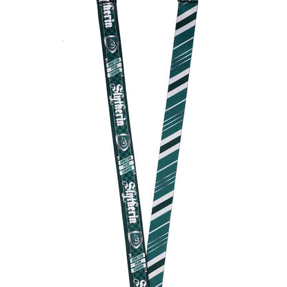 Slytherin Hogwarts House Tie Harry Potter Lanyard