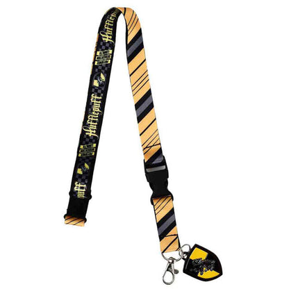 Hufflepuff Hogwarts House Tie (Harry Potter) Breakaway Lanyard