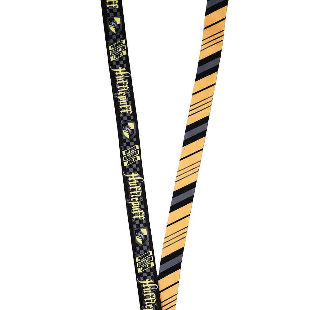 Hufflepuff Hogwarts House Tie (Harry Potter) Breakaway Lanyard