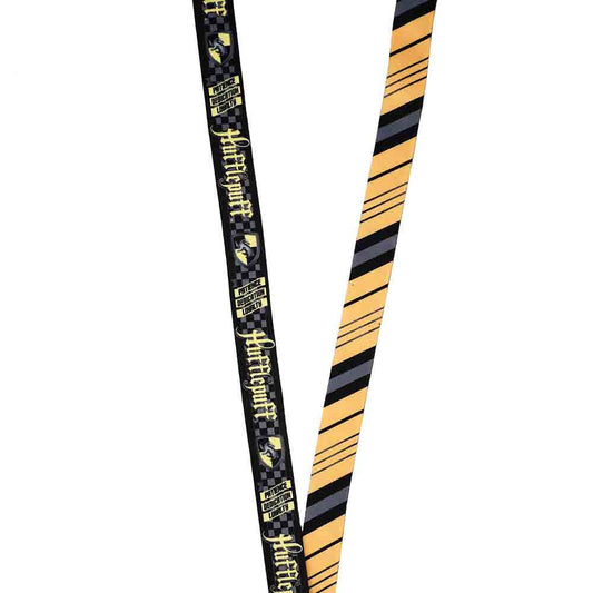 Hufflepuff Hogwarts House Tie (Harry Potter) Breakaway Lanyard