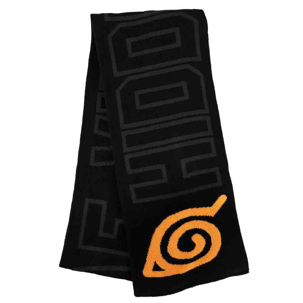 Naruto Beanie Hat & Scarf Set Hidden Leaf Village