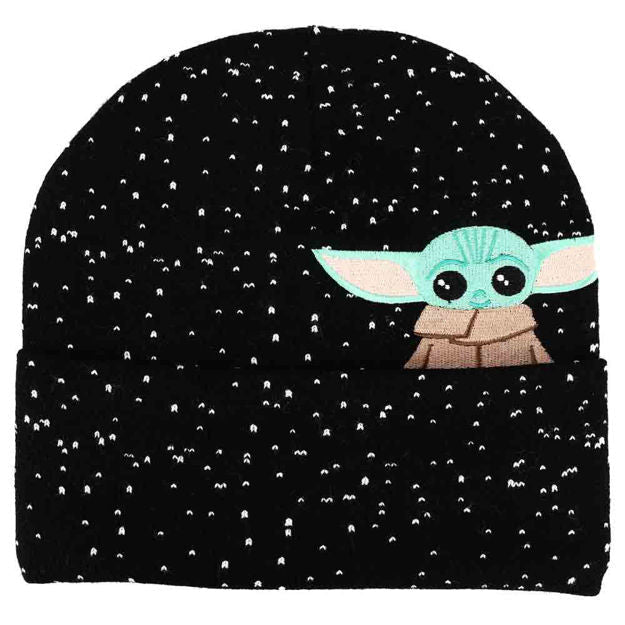 Star Wars: The Mandalorian Grogu Peekaboo Cuff Beanie Hat