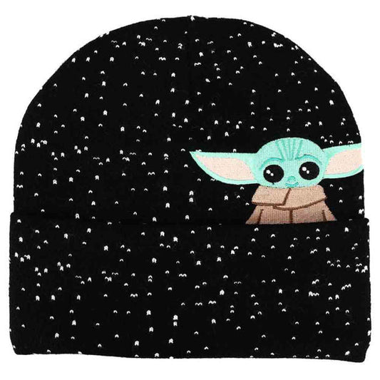 Star Wars: The Mandalorian Grogu Peekaboo Cuff Beanie Hat