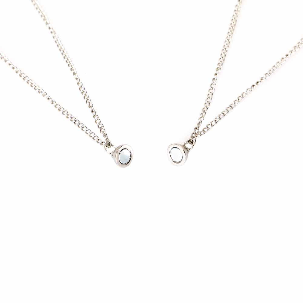 Pikachu & Eevee (Pokemon) Magnetic Friendship Necklace Set