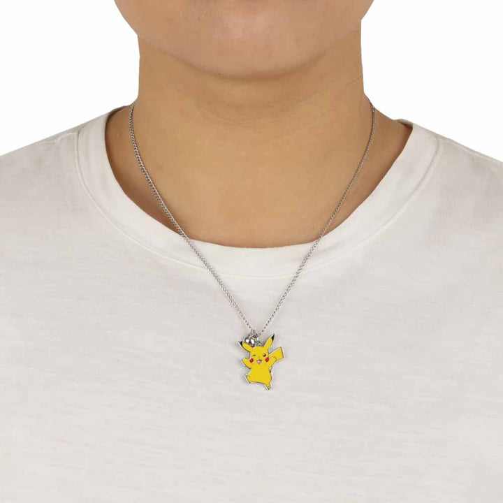 Pikachu &amp; Eevee Pokemon Magnetic Friendship Necklace Set