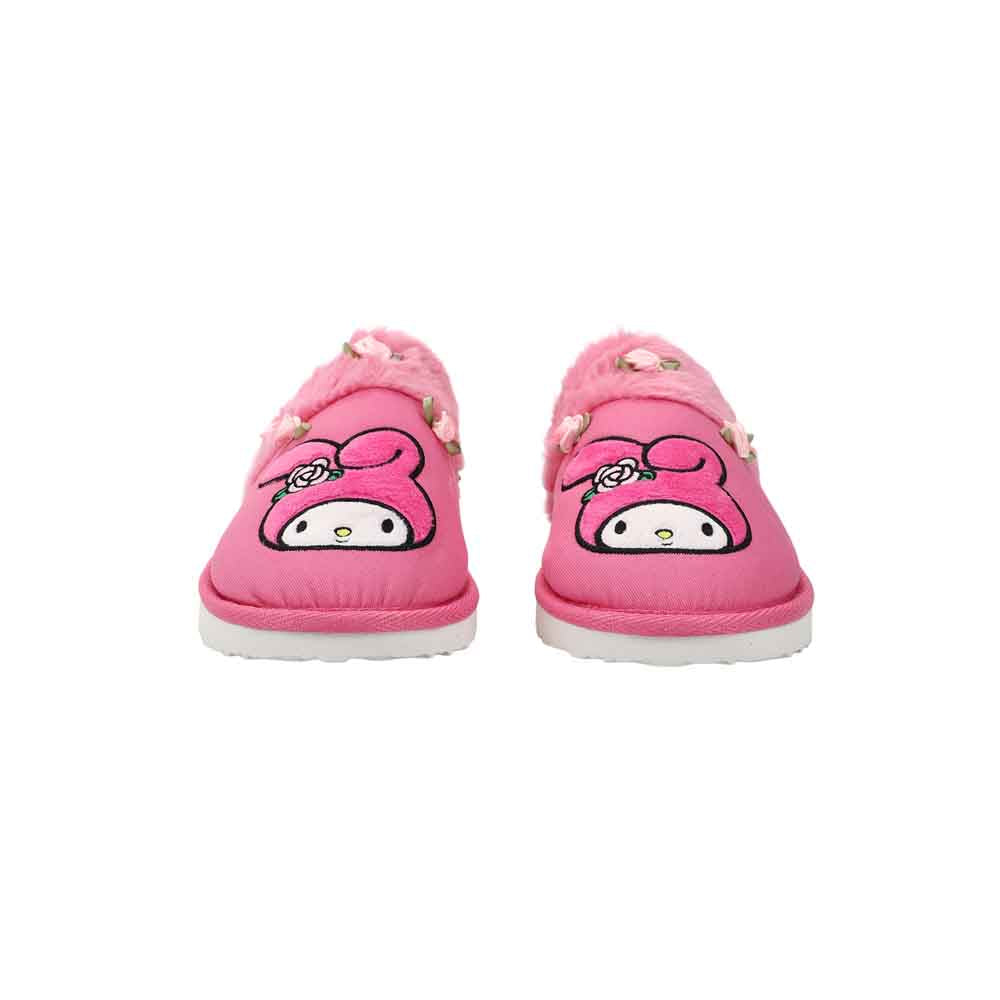 Sanrio My Melody Faux Fur Rose Women's Slippers