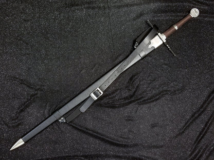 The Witcher Geralt's Steel Metal Sword Replica Game Version