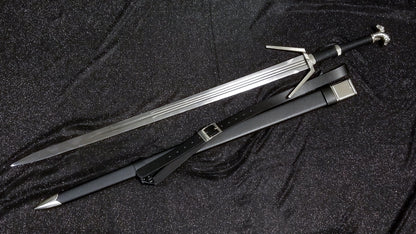 The Witcher Geralt's Silver Sword Steel Replica (Game Version)