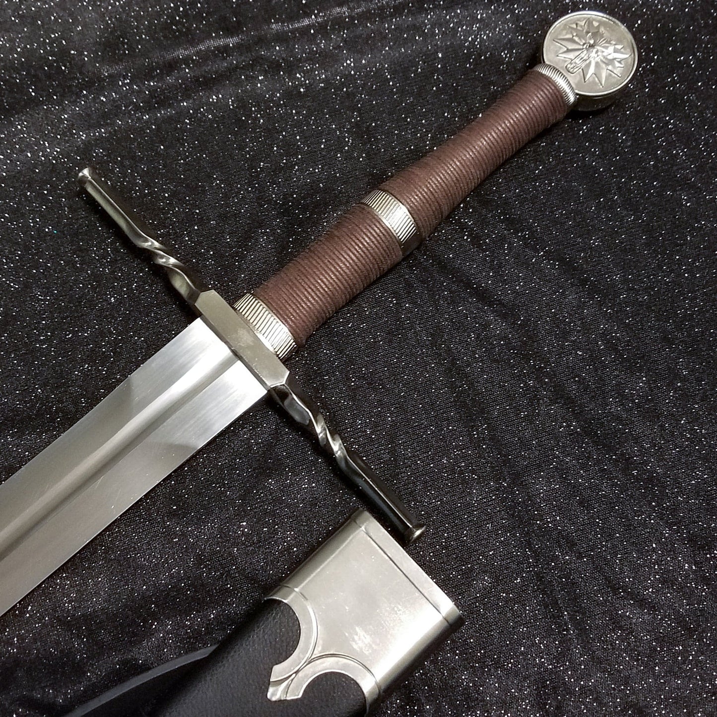 The Witcher Geralt's Steel Metal Sword Replica Game Version