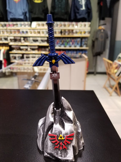 Master Sword in Stone Legend of Zelda Desk Display