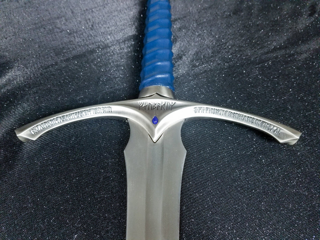 Lord of the Rings Gandalf Sword Glamdring Metal Replica The Hobbit Version