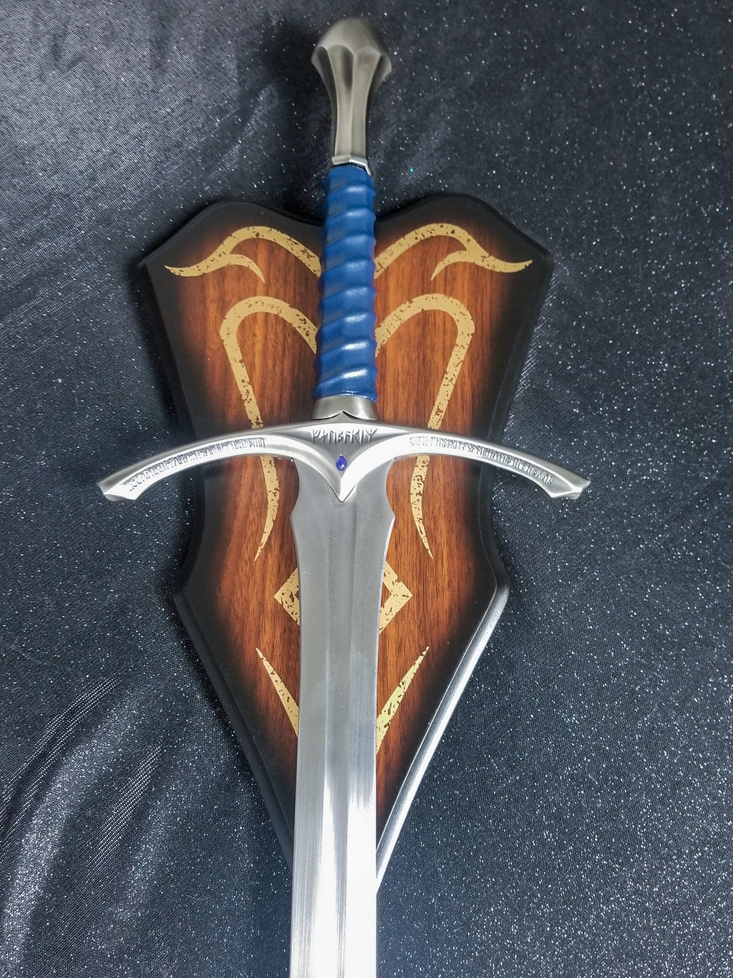 Lord of the Rings Gandalf Sword Glamdring Metal Replica The Hobbit Version