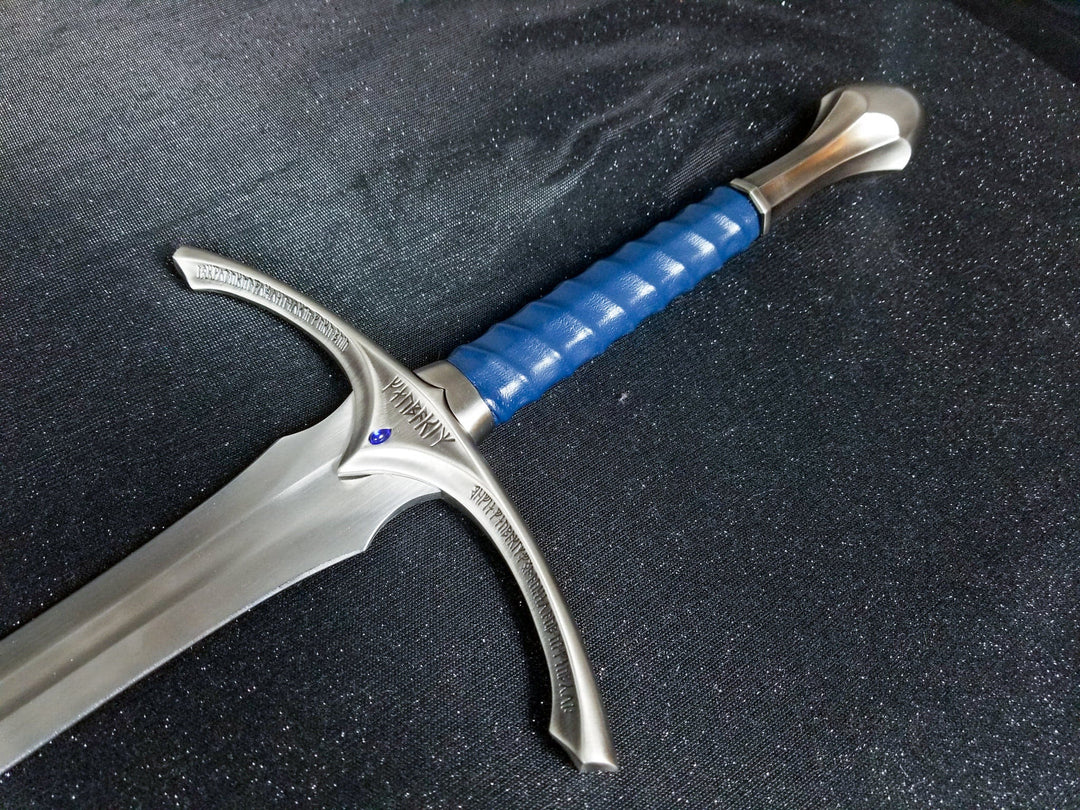 Lord of the Rings Gandalf Sword Glamdring Metal Replica The Hobbit Version