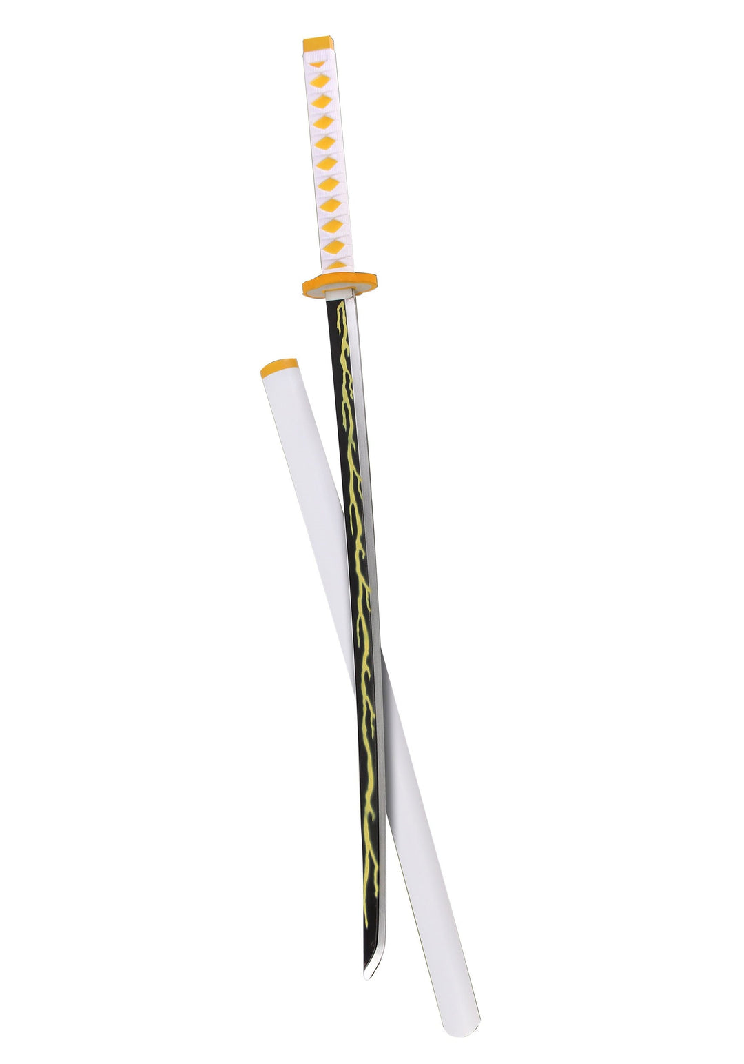 Zenitsu Agatsuma Demon Slayer Nichirin Sword Deluxe Metal Replica