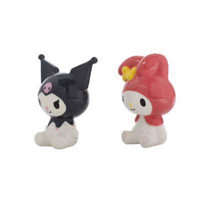 My Melody & Kuromi Sculpted Salt & Pepper Shaker Set
