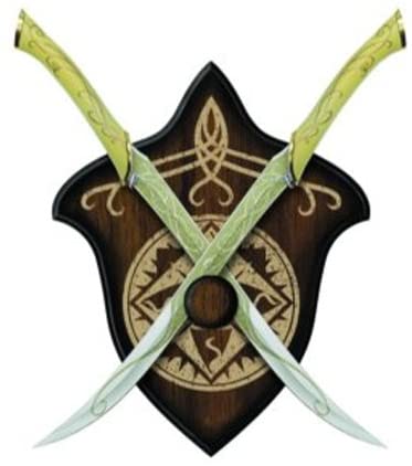 Lord of the Rings Legolas Knives Metal Replica Set