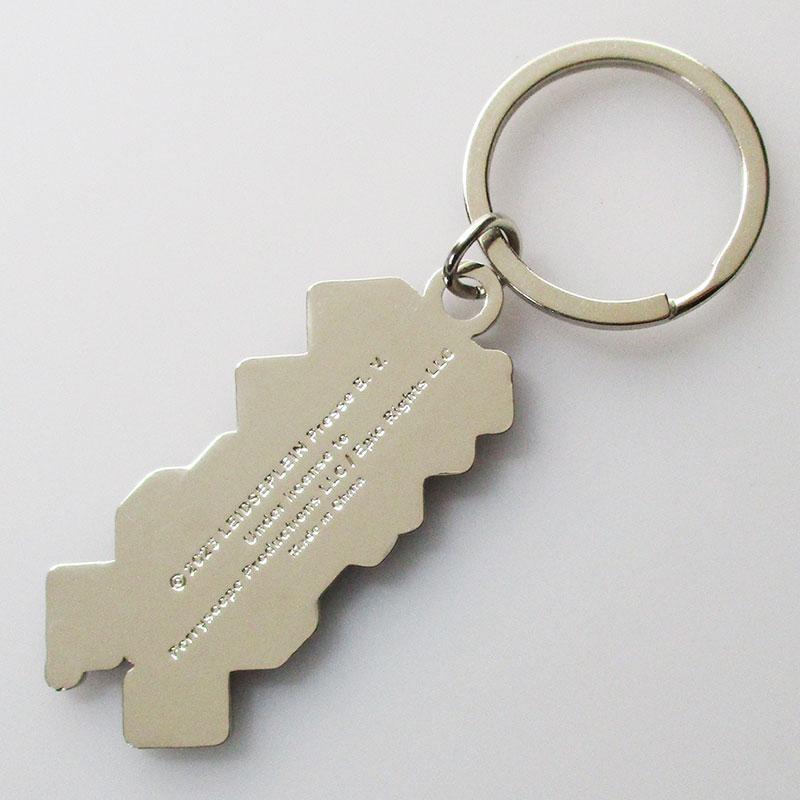 AC/DC Logo Silver Keychain