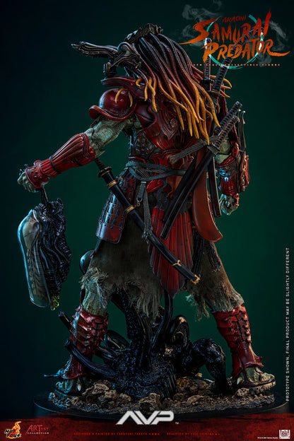 Akaoni Samurai Predator Sixth Scale Figure By Hot Toys