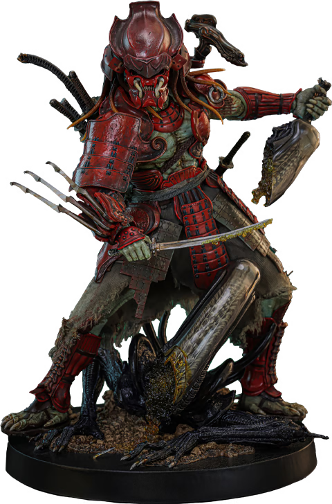 Akaoni Samurai Predator Sixth Scale Figure By Hot Toys