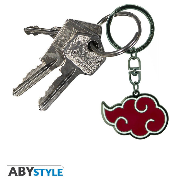 Akatsuki Red Cloud Naruto Shippuden Keychain