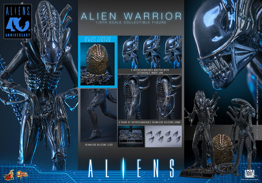 *Pre-Order* Aliens - Alien Warrior (Deluxe Version) Sixth Scale Figure by Hot Toys