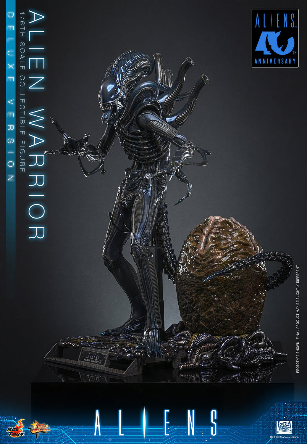 *Pre-Order* Aliens - Alien Warrior (Deluxe Version) Sixth Scale Figure by Hot Toys