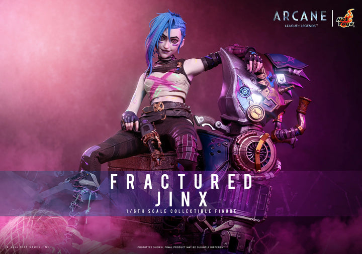 *Pre-Order* Arcane Fractured Jinx Sixth Scale Figure by Hot Toys