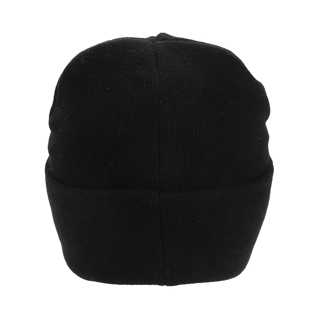 Arcane League of Legends Jinx Graffiti Black Cuff Knit Beanie Hat