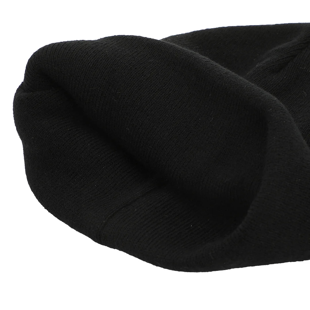 Arcane League of Legends Jinx Graffiti Black Cuff Knit Beanie Hat