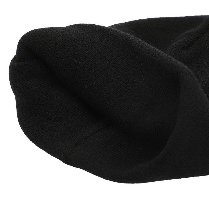 Arcane League of Legends Jinx Graffiti Black Cuff Knit Beanie Hat
