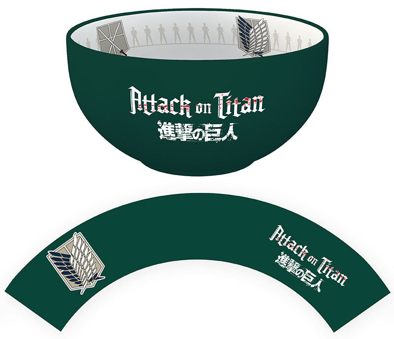 Attack On Titan Scout Legion Ceramic Bowl