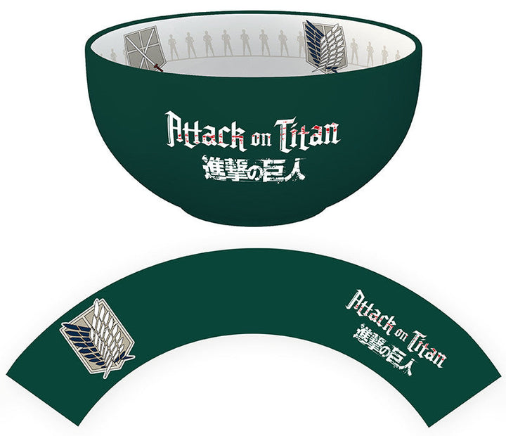 Attack On Titan Scout Legion Ceramic Bowl
