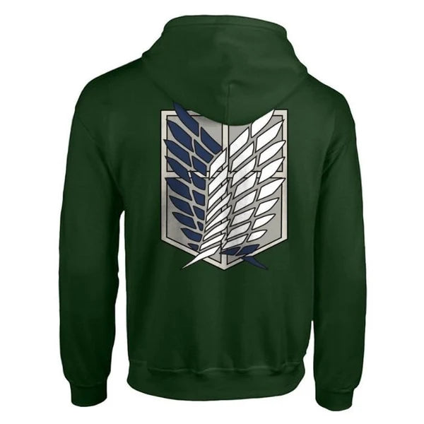 Attack On Titan Survey Corps Zip Hoodie
