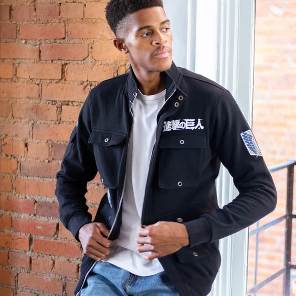 Attack on Titan Scout Regiment Levi Cargo Zip Jacket