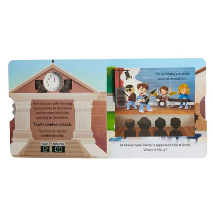 Back To the Future: Telling Time w/ Marty Mcfly Book