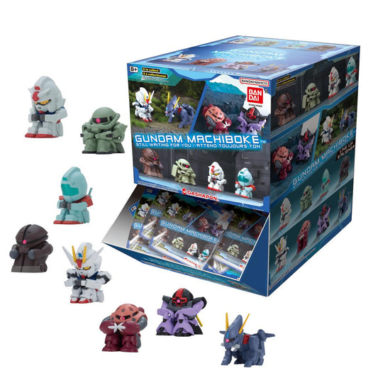 Bandai Mobile Suit Gundam Machiboke Blind Pack Case of 24
