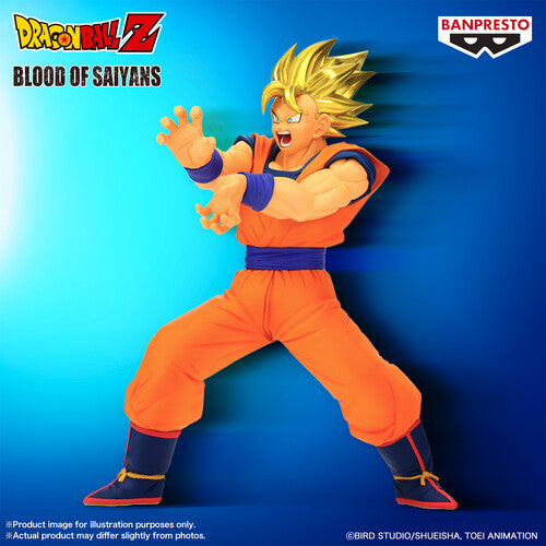 Banpresto - Dragon Ball Z - Blood of Saiyans - Super Saiyan Son Goku Statue