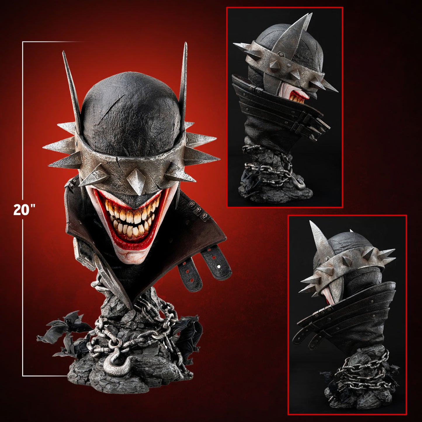 *Pre-Order* DC Comics Batman Who Laughs Art Mask Life-Size Bust by PureArts