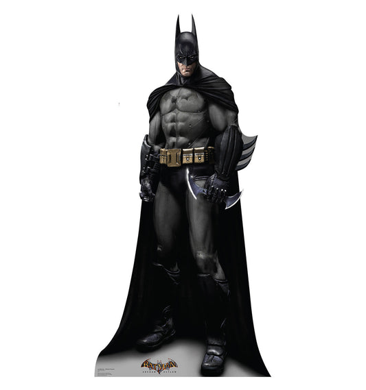 DC Batman Life Size Cardboard Cutout Standup - Batman: Arkham Asylum