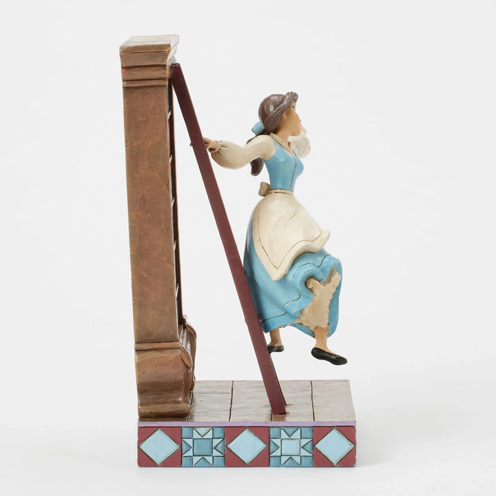 Beauty &amp; The Beast Belle A World of Books Jim Shore Disney Traditions Statue