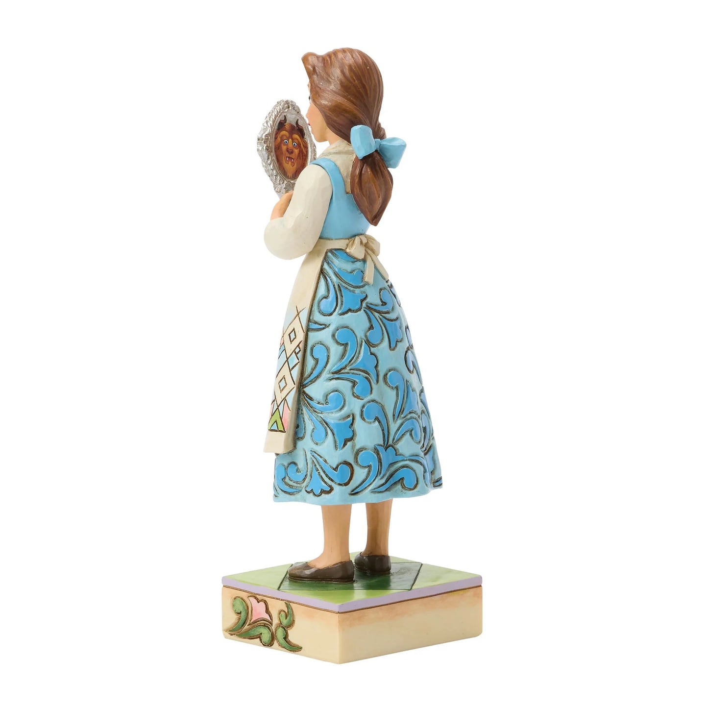 Beauty and the Beast - Belle with Mirror Jim Shore Disney Traditions Statue