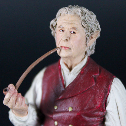 Lord of the Rings Bilbo Baggins Sitting on the Bench Mini Statue by Weta Workshop