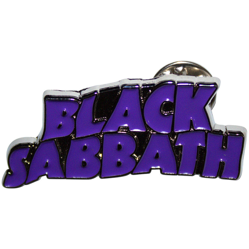 Black Sabbath Logo Pin Badge