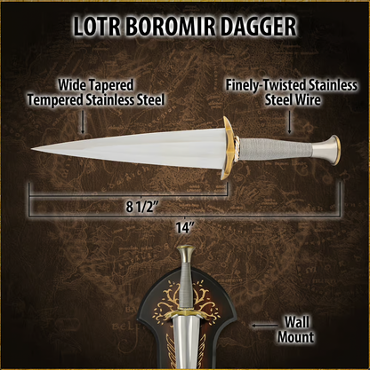 Lord of the Rings Dagger of Boromir by United Cutlery