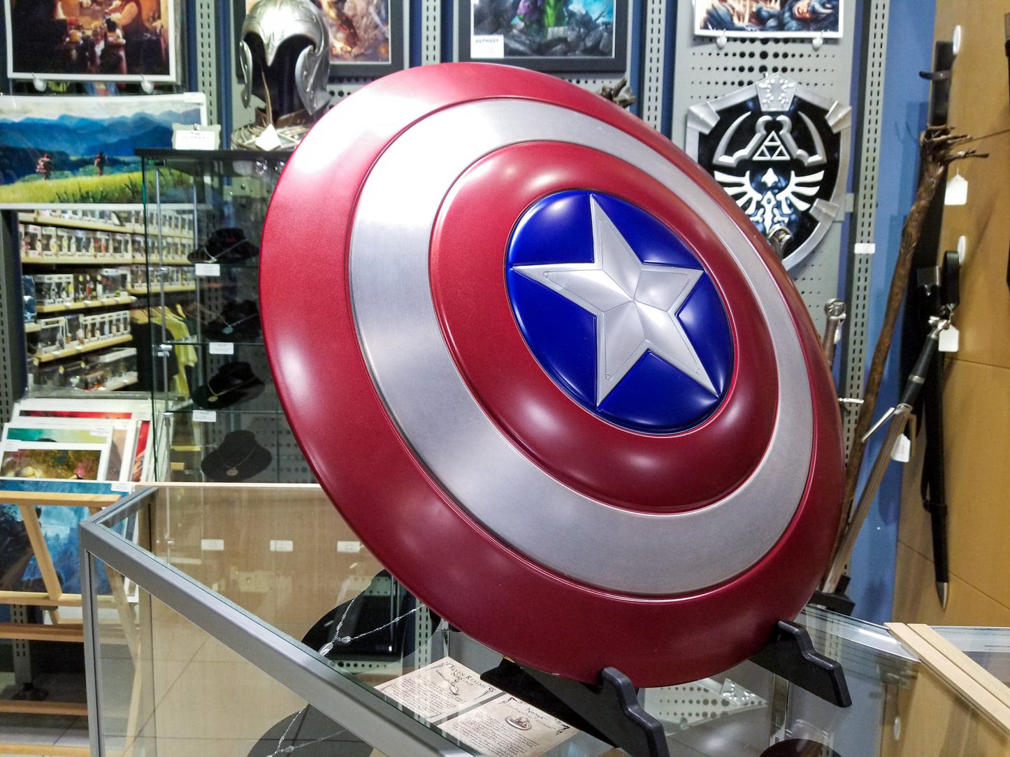 Captain America Shield Stainless Steel Replica