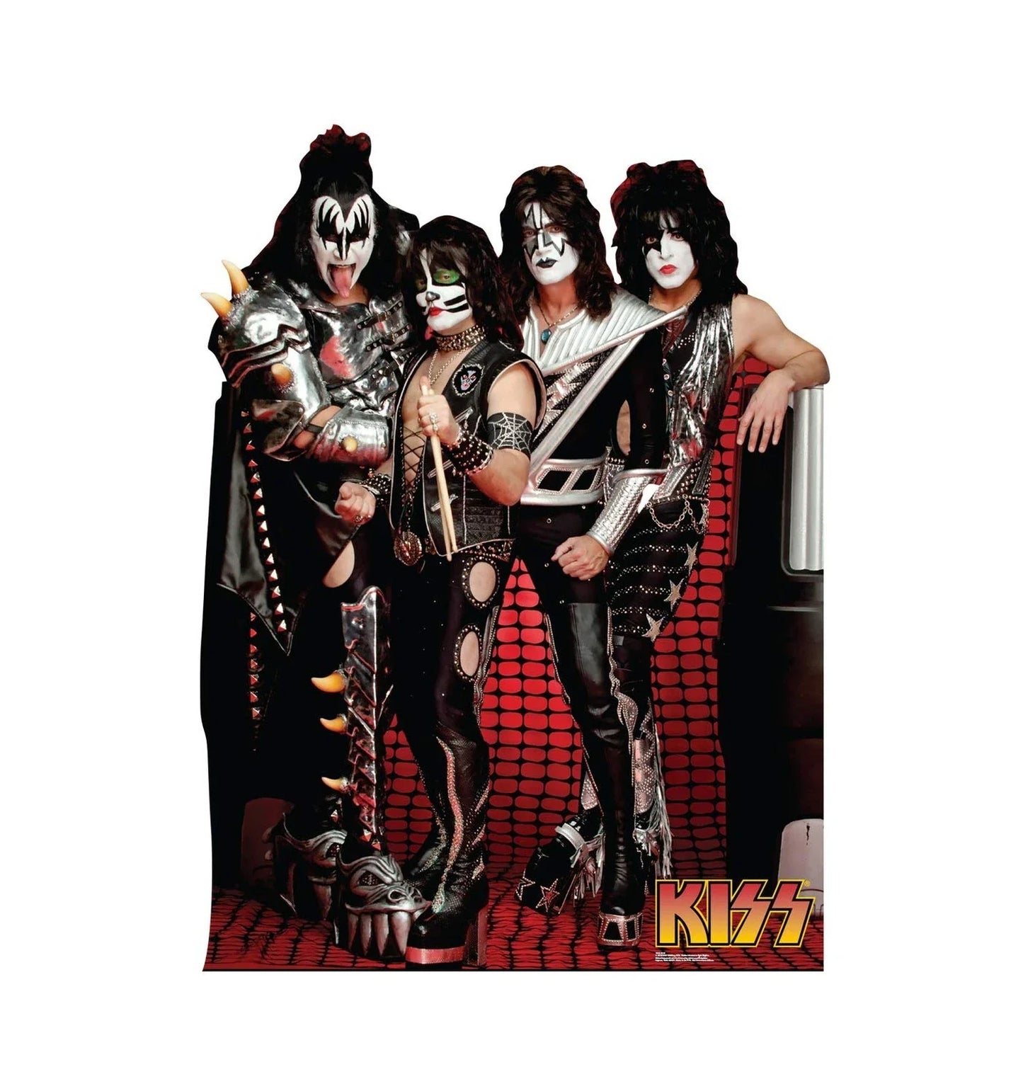 KISS Group Life Size Cardboard Cutout