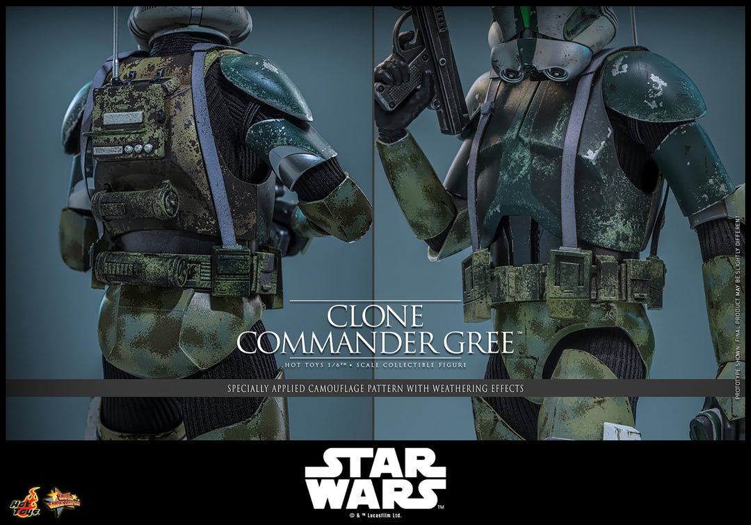 *Pre-Order* Clone Commander Gree Star Wars Sixth Scale Figure by Hot Toys